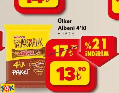 ÜLKER ALBENİ 4’LÜ